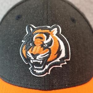 Cincinnati Bengals Hat Fitted Cap S/M Denim New Era 39THIRTY